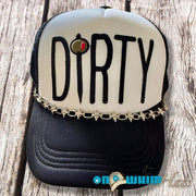 On A Whim Hats Dirty Girl