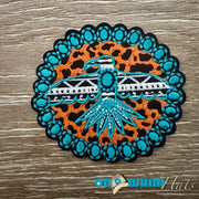 On A Whim Hats Eagle Iron-On Patch