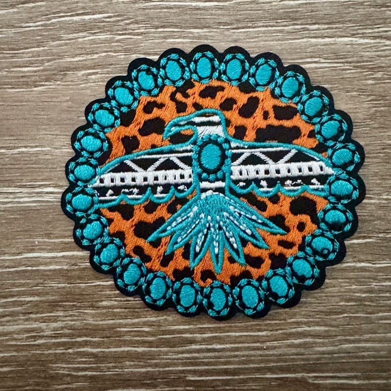On A Whim Hats Eagle Iron-On Patch