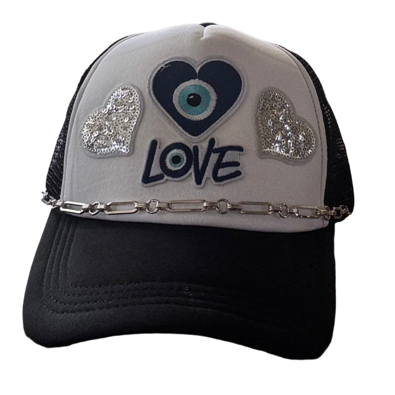 On A Whim Hats Evil Eye Love