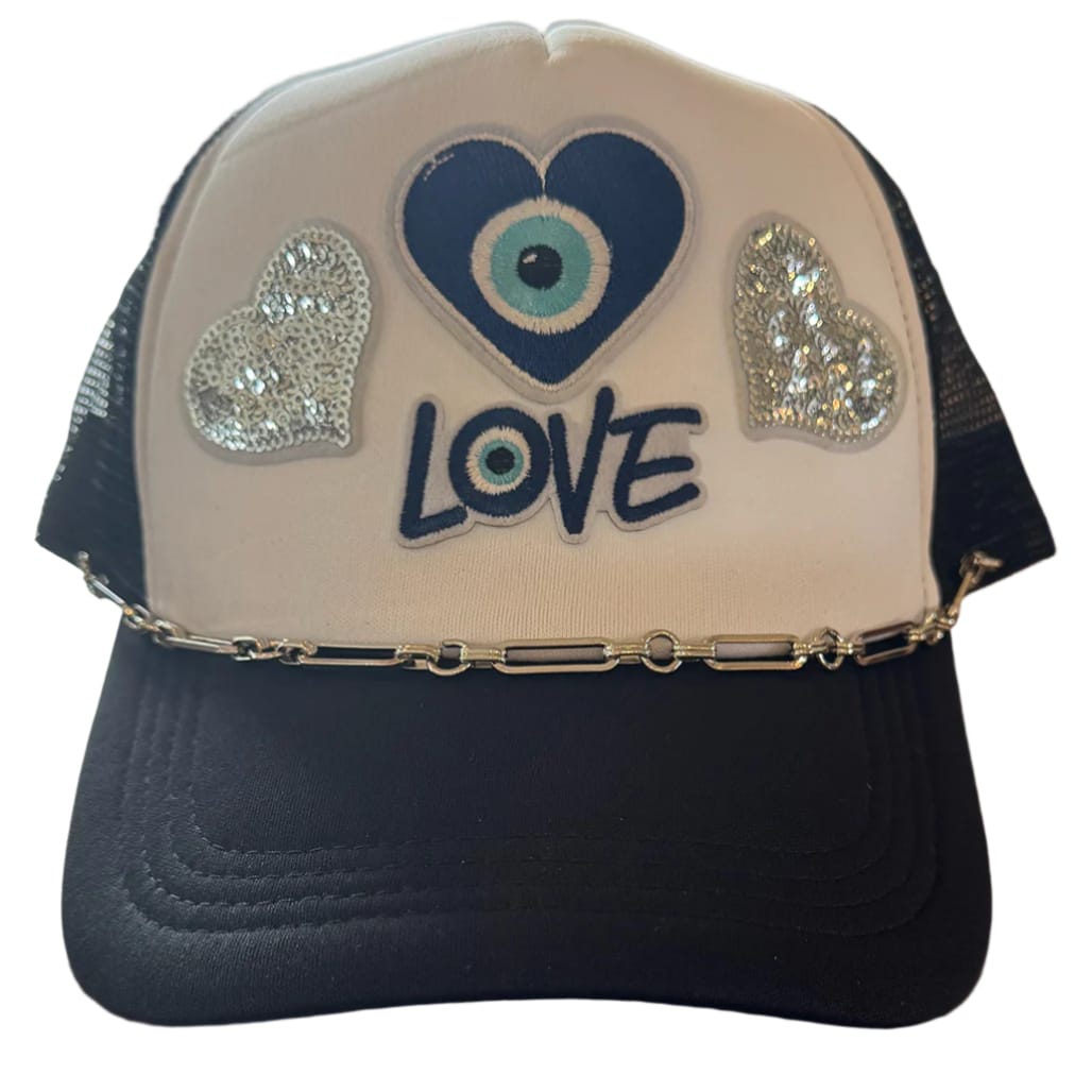 On A Whim Hats Evil Eye Love