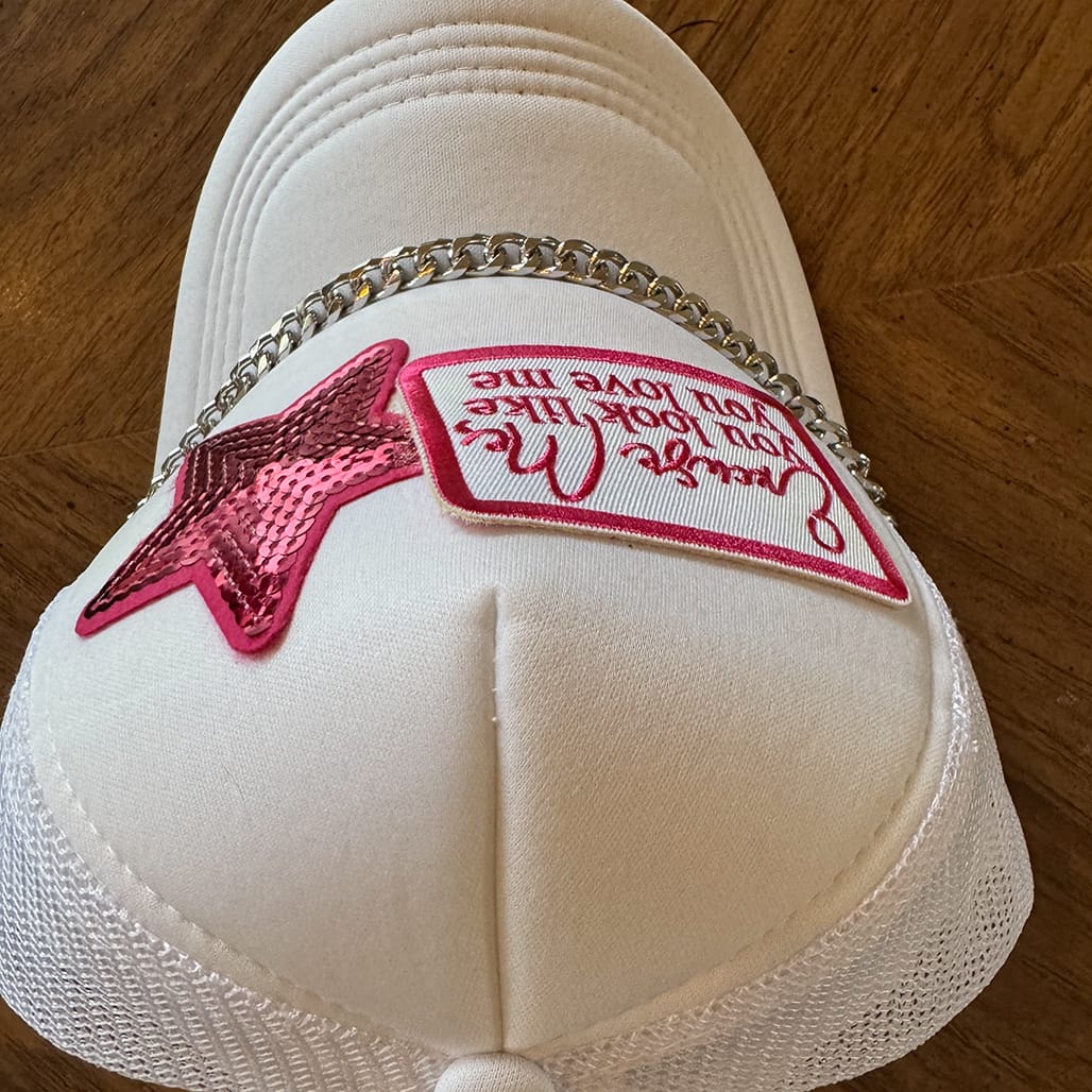On A Whim Hats Excuse Me you Look Like you Love Me - Pink