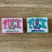 On A Whim Hats F**K That Respectfully Embroidered Iron-On Patch