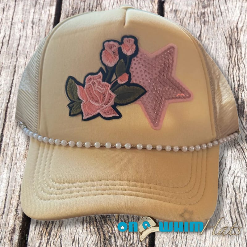 On A Whim Hats Flower Power