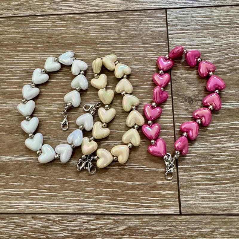 On A Whim Hats Fun Heart Hat Chain