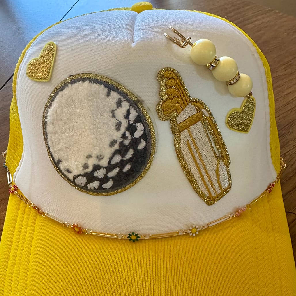 On A Whim Hats Golden Golfer