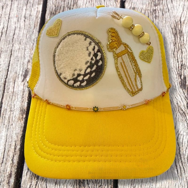 On A Whim Hats Golden Golfer