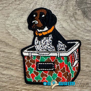 On A Whim Hats GSP Iron-On Patch