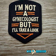On A Whim Hats Gynecologist Iron-On Patch