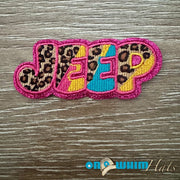 On A Whim Hats Hot Jeep  Iron-On Patch