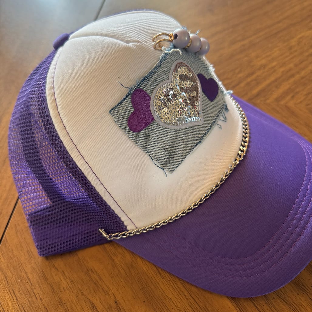 On A Whim Hats I Heart Denim