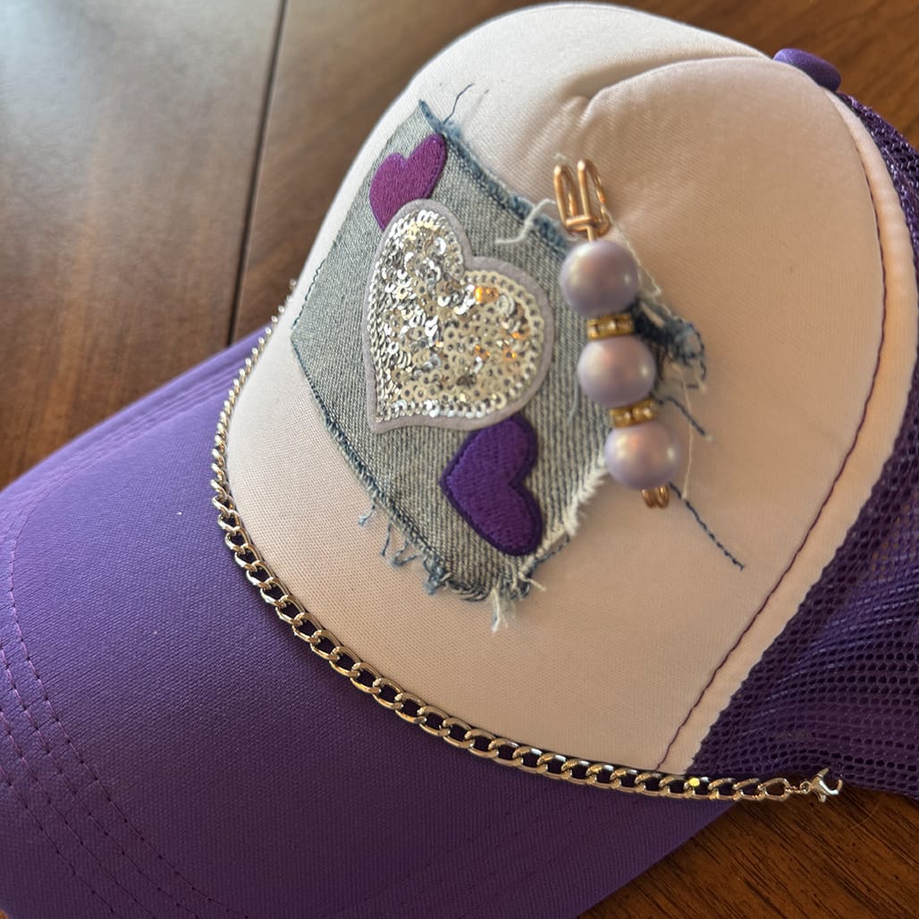 On A Whim Hats I Heart Denim