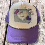 On A Whim Hats I Heart Denim