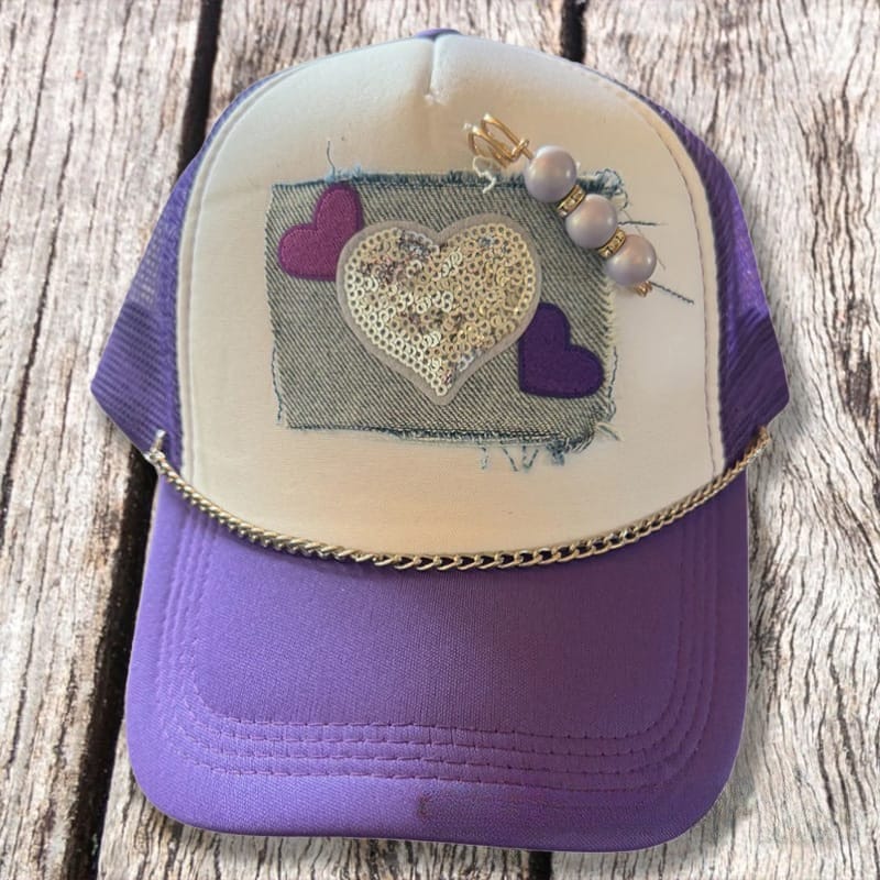 On A Whim Hats I Heart Denim