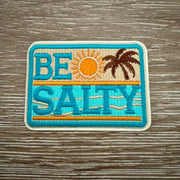 On A Whim Hats Be Salty Iron-On Patch