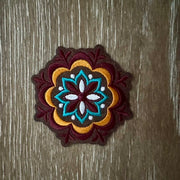 On A Whim Hats Boho Mandala Iron-On Patch