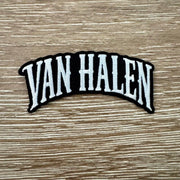 On A Whim Hats Classic Rock Band Name Iron-On Patch A