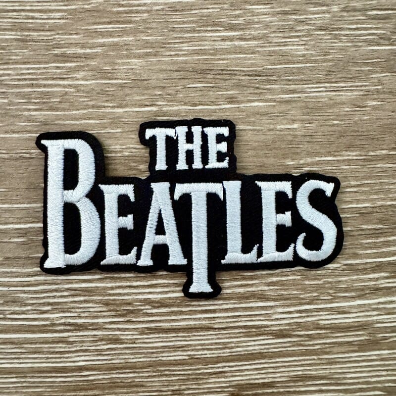 On A Whim Hats Classic Rock Band Name Iron-On Patch B