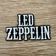 On A Whim Hats Classic Rock Band Name Iron-On Patch C