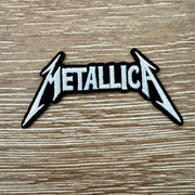 On A Whim Hats Heavy Metal Band Name Iron-On Patch