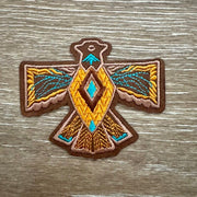 On A Whim Hats Desert Thunderbird Iron-On Patch