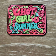 On A Whim Hats Hot Girl Summer Iron-On Patch