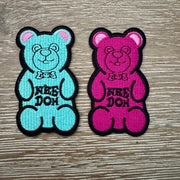 On A Whim Hats Nee-Doh Bear Buddies Iron-On Patch