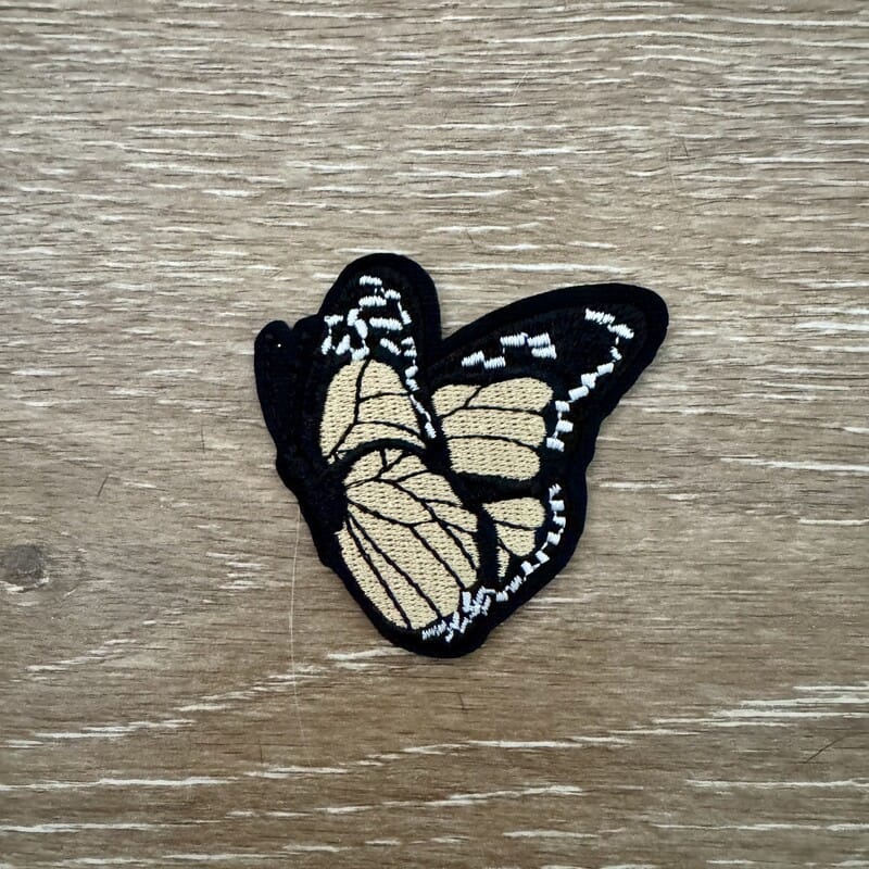 On A Whim Hats Realistic Swallowtail Butterfly Iron-On Patch