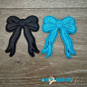 On A Whim Hats Sequin Bow Iron-On Patch (multiple colors)