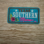 On A Whim Hats Texas Southern Mama Iron-On Patch