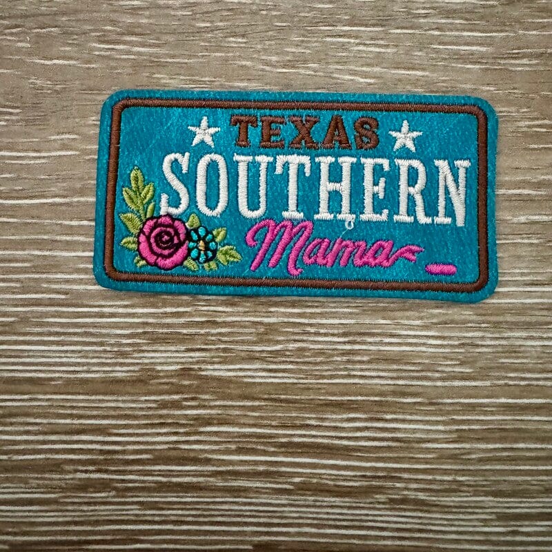 On A Whim Hats Texas Southern Mama Iron-On Patch