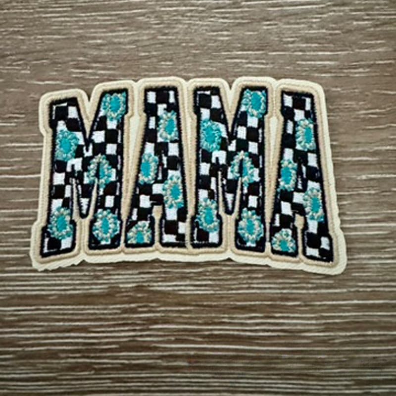 On A Whim Hats Mama Iron-On Patch