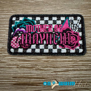 On A Whim Hats Mother of Mayhem Iron-On Patch