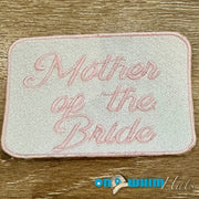 On A Whim Hats Mother of the Bride Iron-On Patch