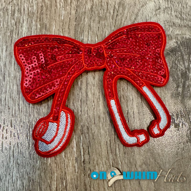 On A Whim Hats Nurse Sequin Iron-On Patch