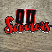 On A Whim Hats OU Sooners Iron-On Patch