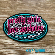 On A Whim Hats Pretty Girls Iron-On Patch