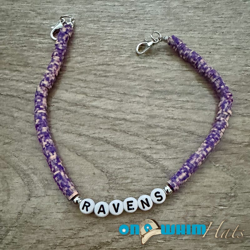 On A Whim Hats Ravens Hat Chain