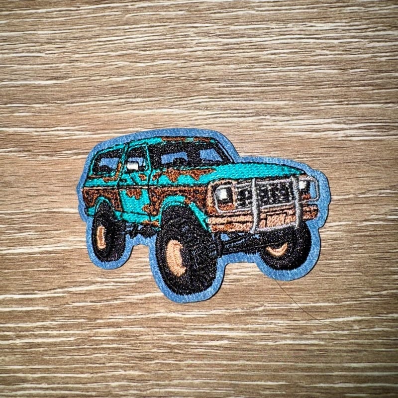 On A Whim Hats Ride On Iron-On Patch