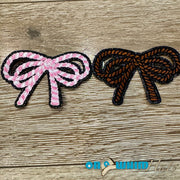 On A Whim Hats Rope Bows Iron-On Patch