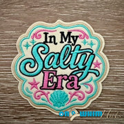 On A Whim Hats Salty Era Iron-On Patch