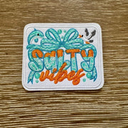 On A Whim Hats Salty  Iron-On Patch