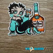On A Whim Hats Sassy Betty Iron-On Patch