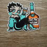 On A Whim Hats Sassy Betty Iron-On Patch