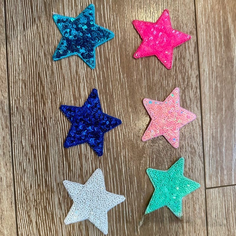 On A Whim Hats Sequin Starbright Iron-On Patch