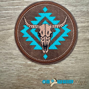 On A Whim Hats Simply Western Iron-On Patch