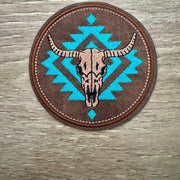 On A Whim Hats Simply Western Iron-On Patch
