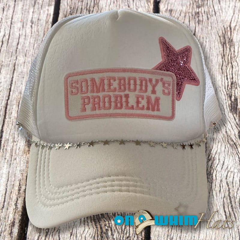 On A Whim Hats Somebody’s Problem - Pink