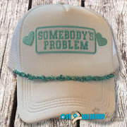 On A Whim Hats Somebody’s Problem -Turquoise