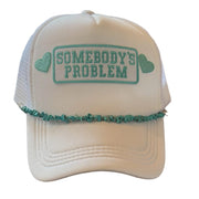 On A Whim Hats Somebody’s Problem -Turquoise